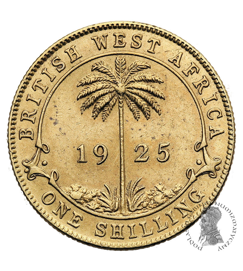British West Africa, George V (1910-1936). 1 Shilling 1925