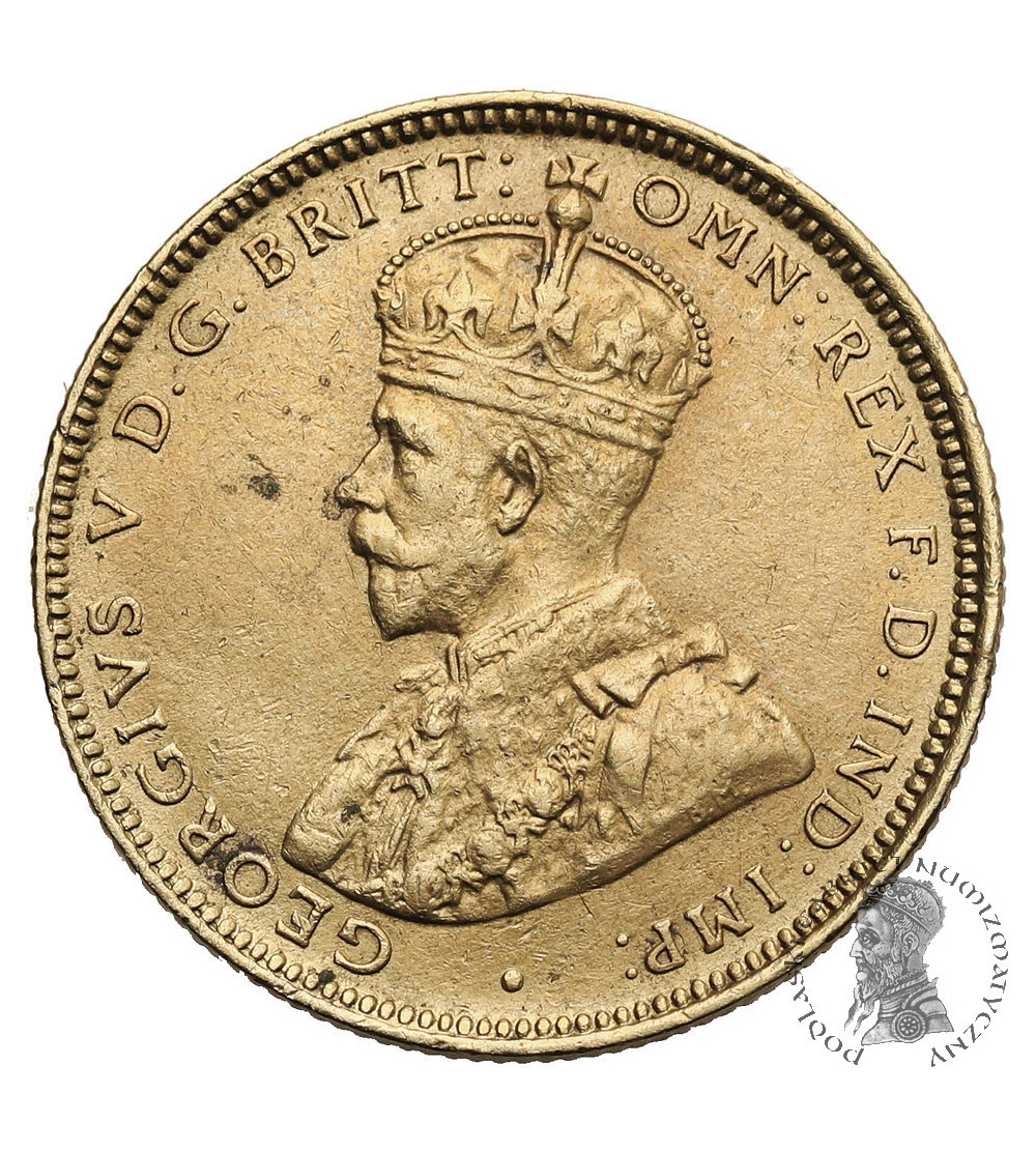 British West Africa, George V (1910-1936). 1 Shilling 1925