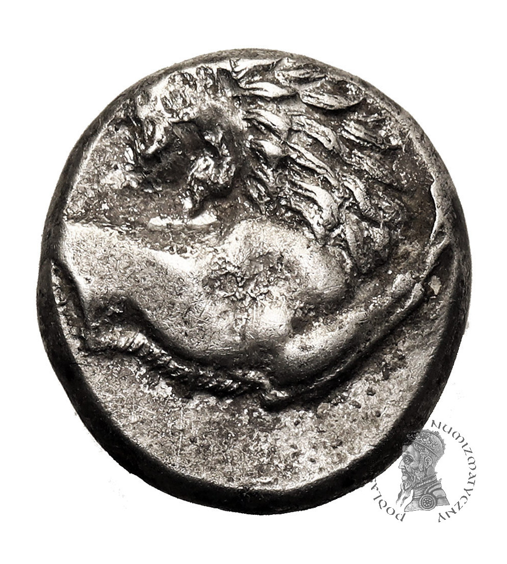 Tracja. Chersonesos. AR Hemidrachme, ok. 386-338 r. p.n.e., pszczoła