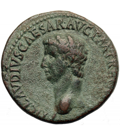 Roman Empire. Claudius, 41-54 AD. AE Dupondius, c. 41-50 AD, Rome mint - CERES AVGVSTA