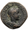 Rzym Cesarstwo. Gordian III, 238-244 AD. Sestercja, 240 -242 AD, mennica Rzym, AEQVITAS AVG