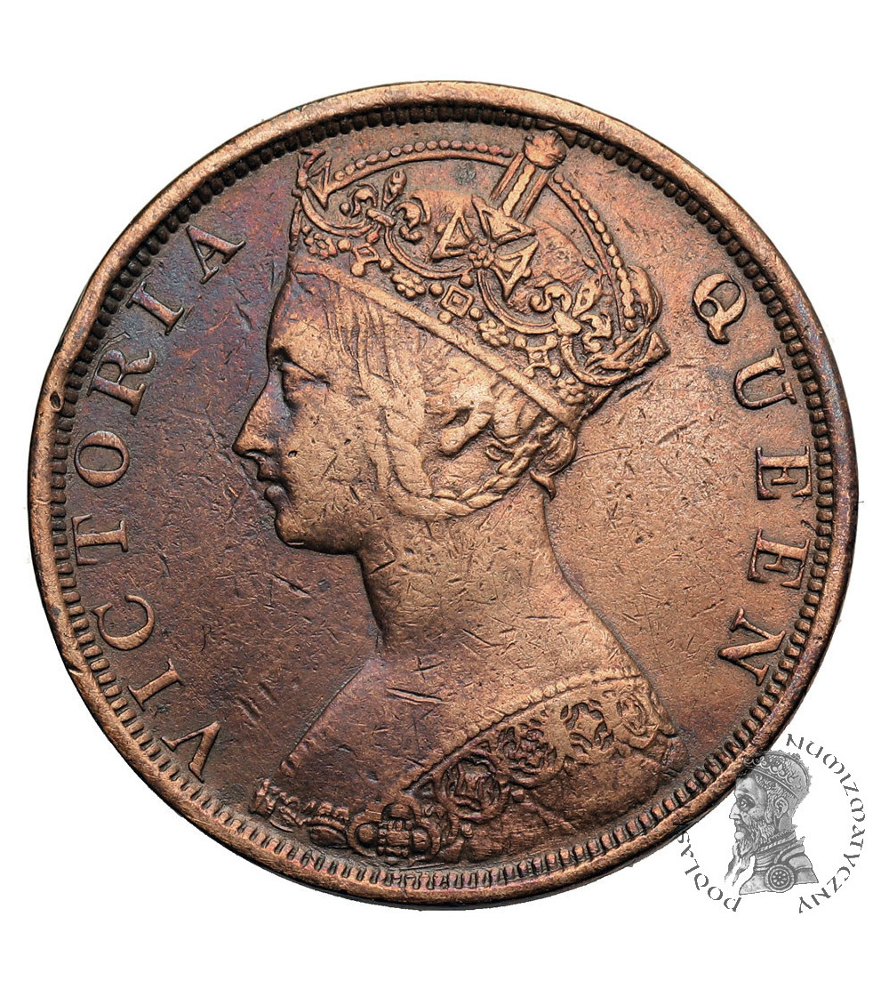 Hong Kong, Wiktoria (1842-1901). 1 cent 1901 H