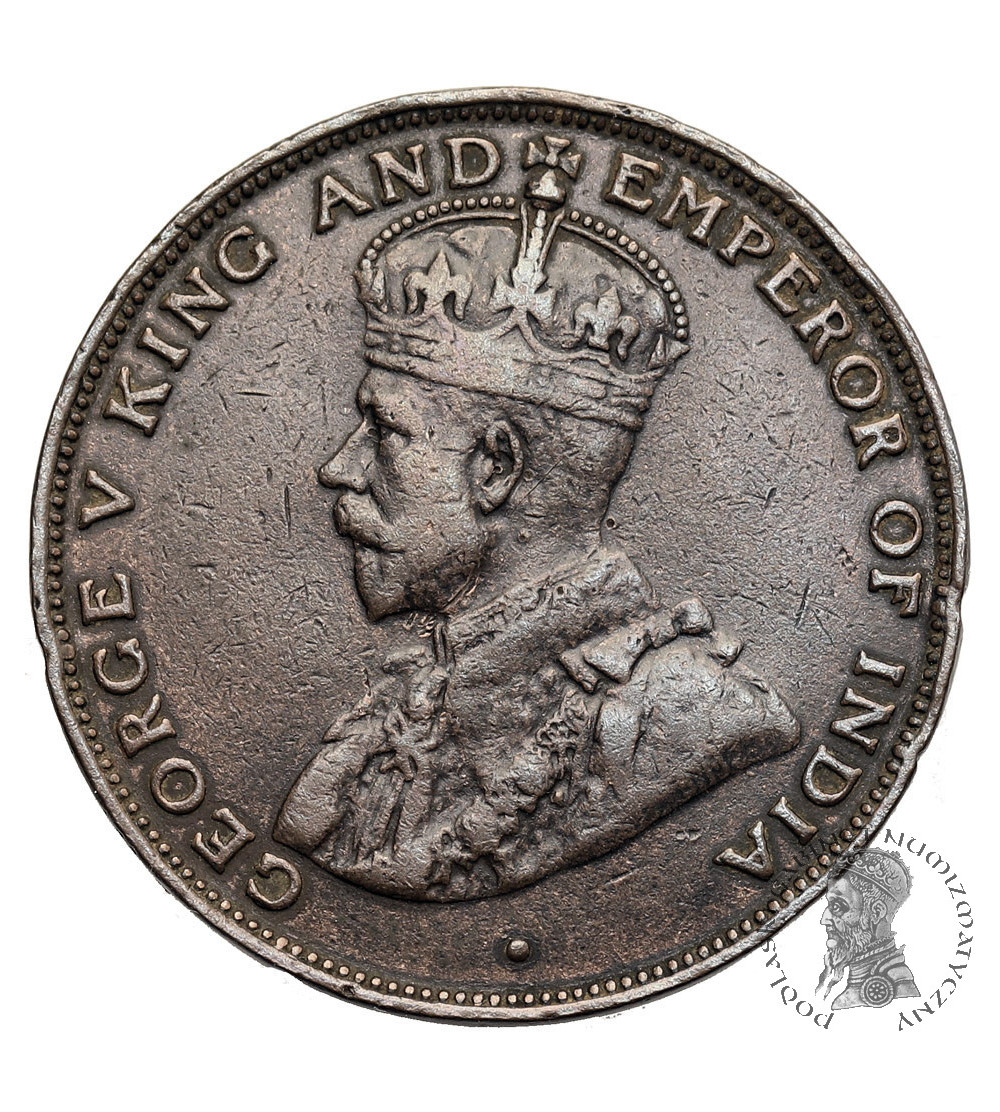 Hong Kong, George V (1910-1936). 1 Cent 1926