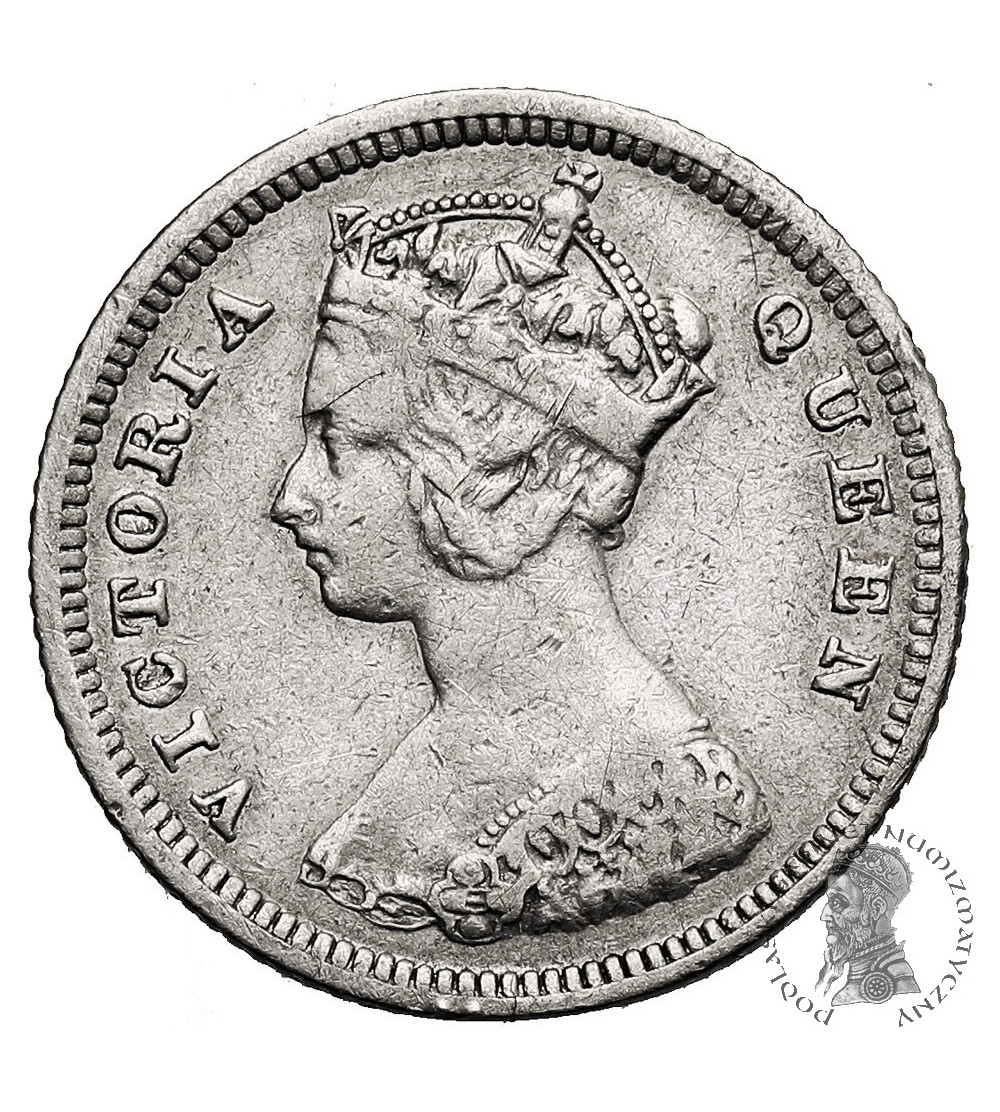Hong Kong, Wiktoria (1842-1901). 10 centów 1883