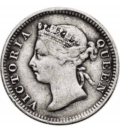Hong Kong, Victoria (1842-1901). 5 Cents 1885