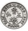 Hong Kong, Edward VII (1901-1910). 5 centów 1905 H