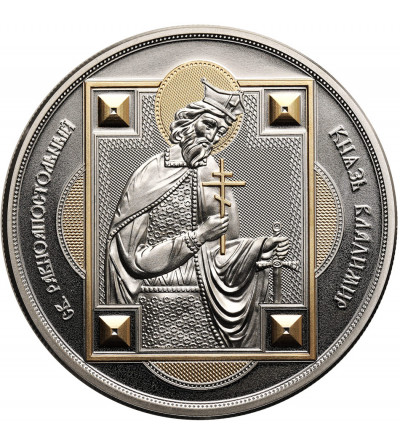 Fidżi, Elżbieta II (1952-2022). 10 dolarów 2012, Święty Włodzimierz, seria: Święci patroni