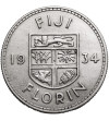 Fiji, George V (1910-1936). 1 Florin 1934