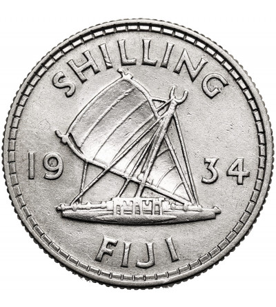 Fiji, George V (1910-1936). 1 Shilling 1934