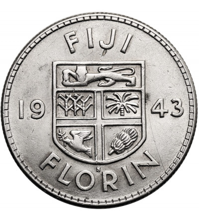 Fidżi, Jerzy VI (1936-1952). 1 florin 1943 S