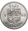 Fidżi, Jerzy VI (1936-1952). 1 florin 1943 S