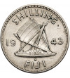 Fiji, George VI (1936-1952). 1 Shilling 1943 S