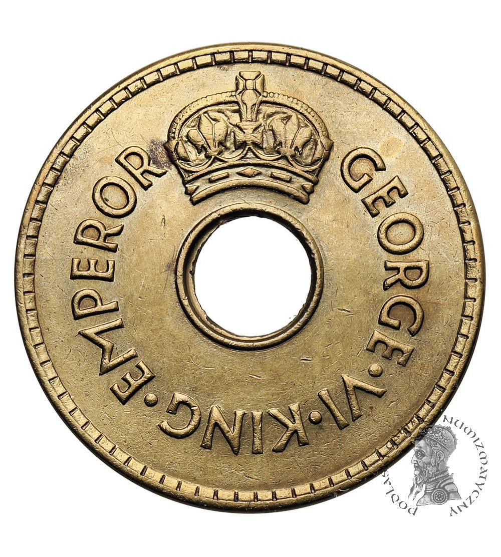 Fiji, George VI (1936-1952). 1 Penny 1942 S