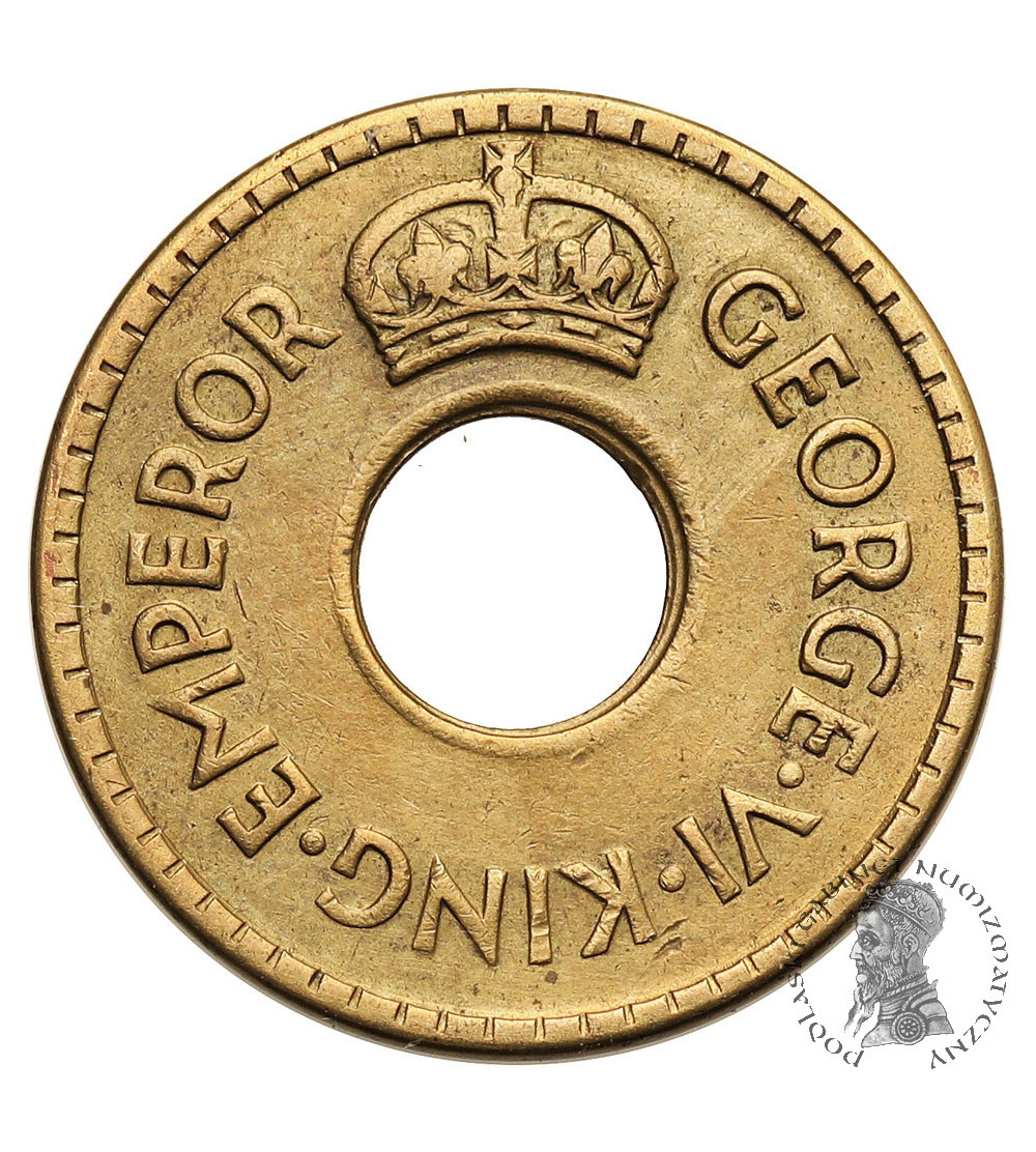 Fiji, George VI (1936-1952). 1/2 Penny 1943 S
