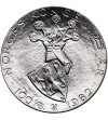 Norway, Olaf V (1957-1991). 100 Kroner 1982 commemorating the 25th anniversary of the reign of King Olaf V