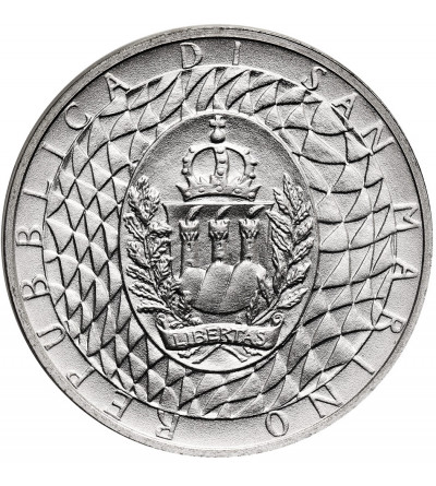 San Marino. 500 Lire 1990, World Cup Soccer Championship Games