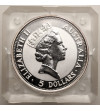 Australia, Elżbieta II (1952-2022). 5 dolarów 1991, Kukabura