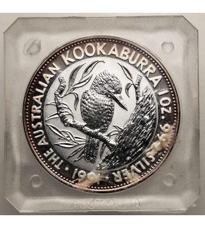 Australia, Elżbieta II (1952-2022). 5 dolarów 1991, Kukabura