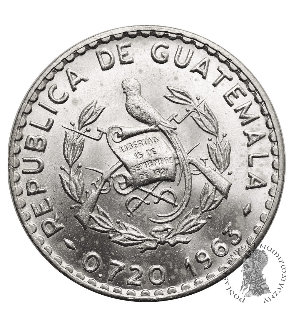 Guatemala. 50 Centavos 1963