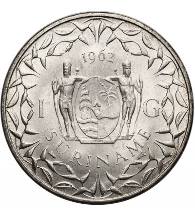 Suriname, Juliana (1948-1975). 1 Gulden 1962