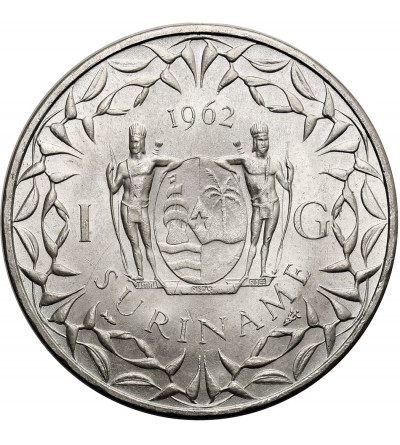 Suriname, Juliana (1948-1975). 1 Gulden 1962