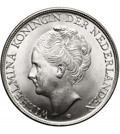 Curacao, Wilhelmina (1890-1948). 2 1/2 Gulden 1944 D