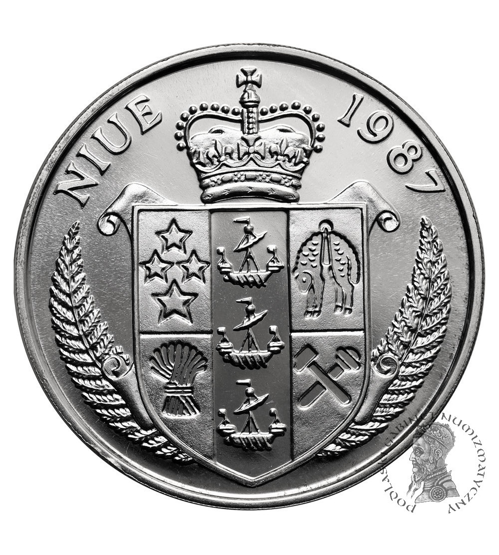 Niue. 50 Dollars 1987, Steffi Graf, Series: 1988, Summer Olympics, Seoul