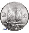 Chiny Republika. 1 dolar, rok 23 (1934), Dżonka - NGC MS 62