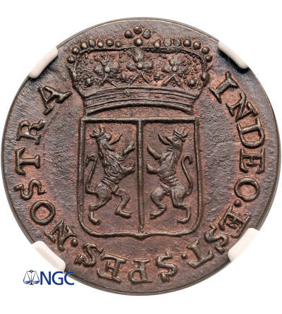 Netherlands, Province Geldern / Gelderland (1581-1795). Duit 1794, Harderwijk Mint - NGC MS 63 BN