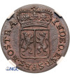 Niderlandy, Prowincja Geldria (1581-1795). Duit 1794, mennica Harderwijk - NGC MS 63 BN