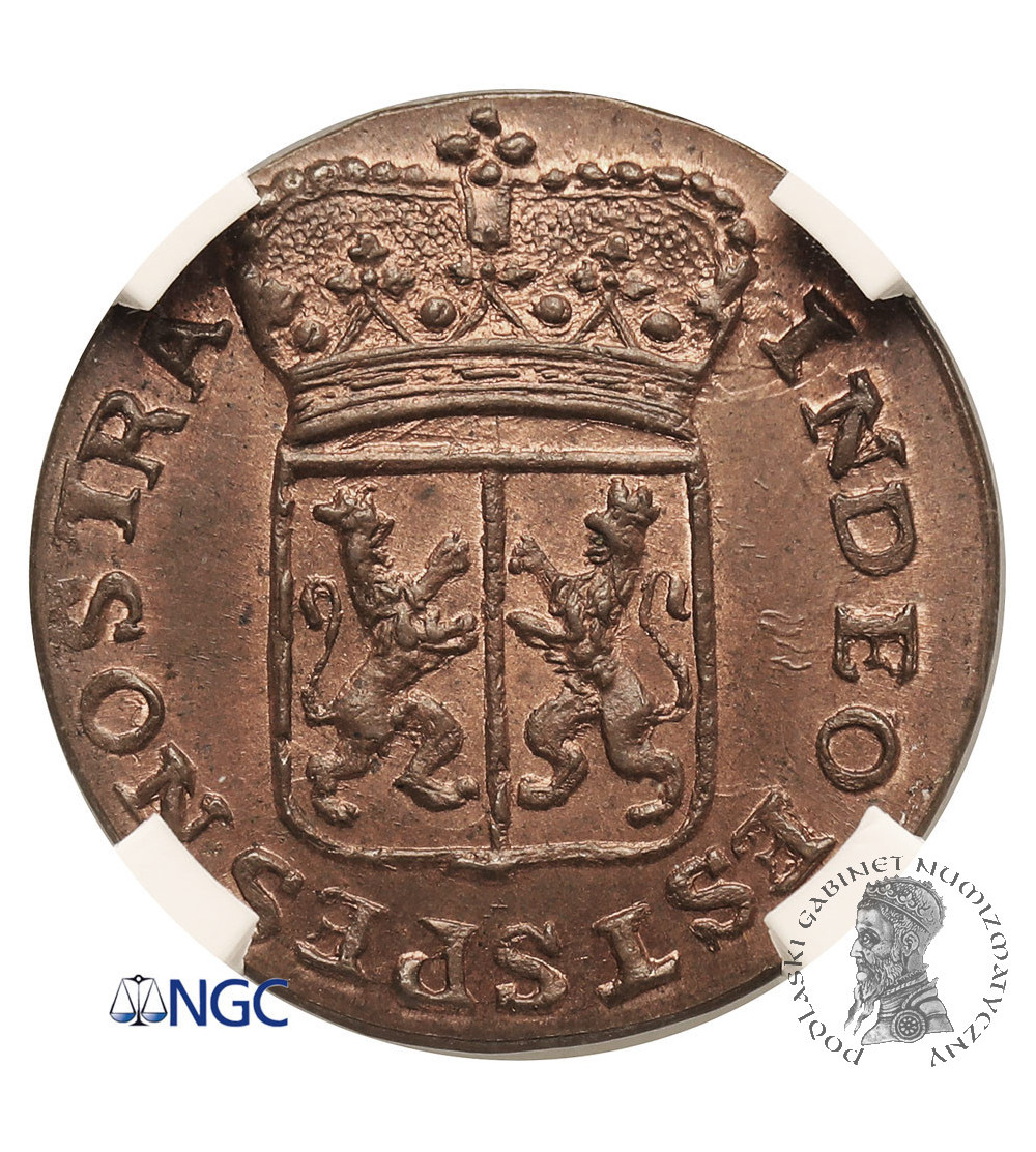 Niderlandy, Prowincja Geldria (1581-1795). Duit 1784, mennica Harderwijk - CCG MS 64