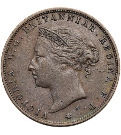 Jersey, Victoria (1837-1901). 1/24 Shilling 1877 H