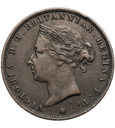 Jersey, Victoria (1837-1901). 1/24 Shilling 1877 H