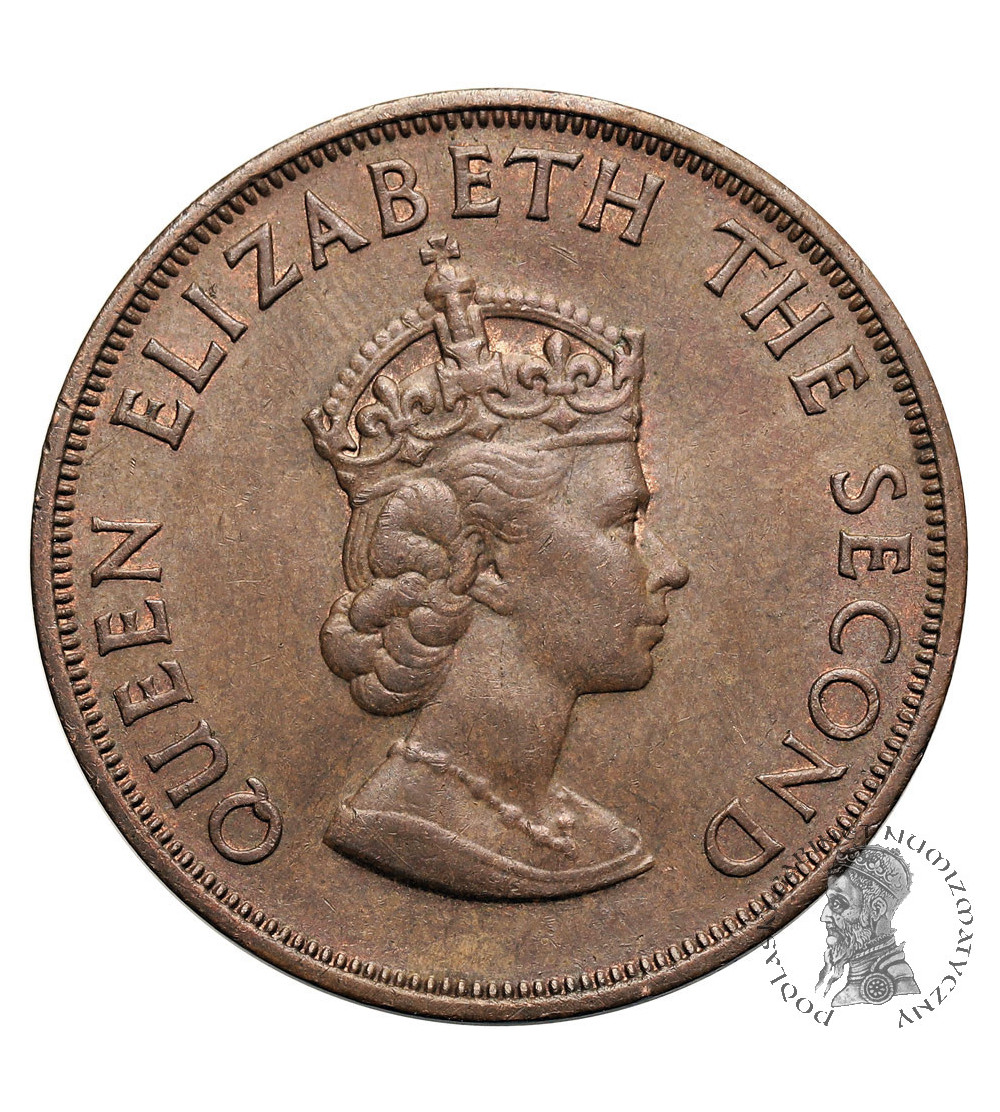 Jersey, Elizabeth II (1952-2022). 1/12 Shilling 1964