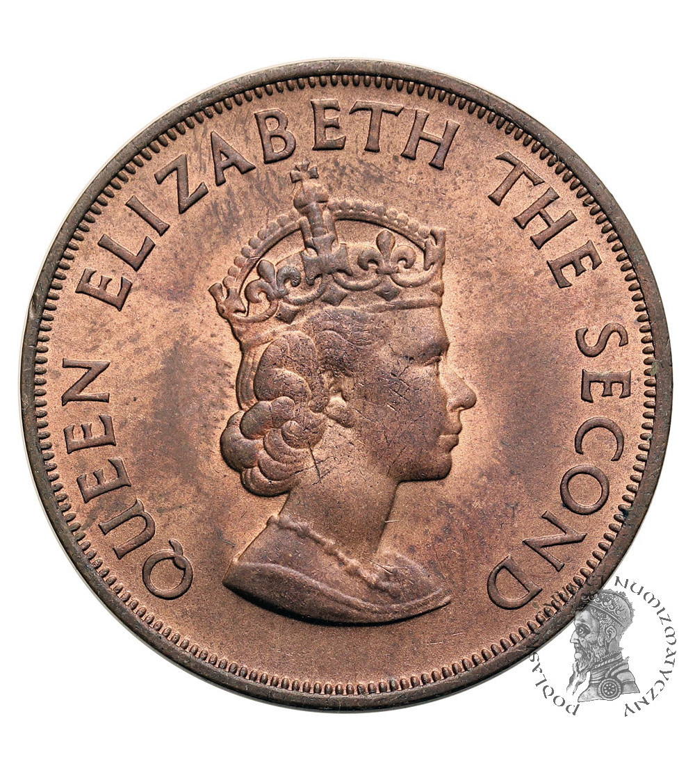Jersey, Elizabeth II (1952-2022). 1/12 Shilling 1960