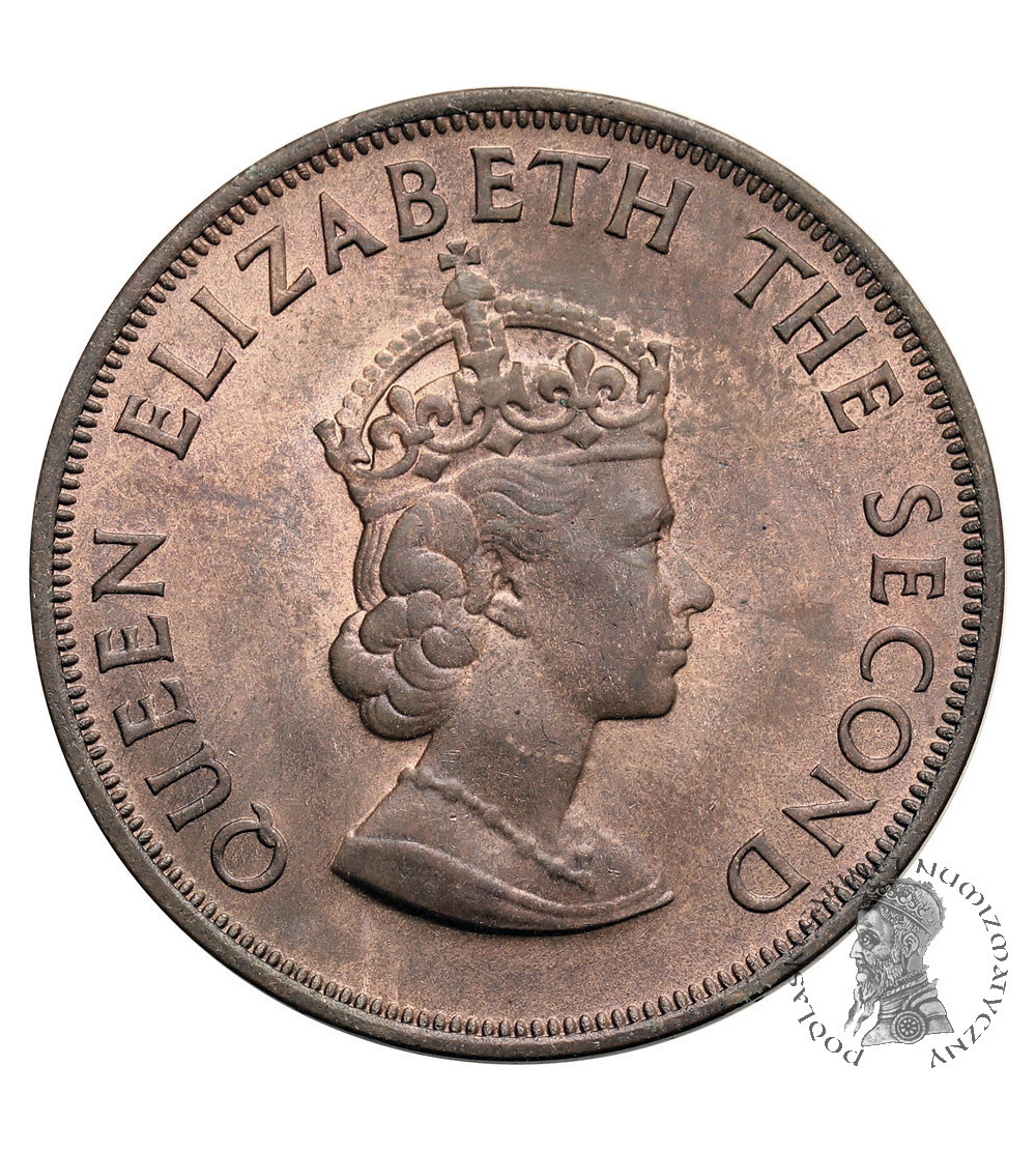 Jersey, Elizabeth II (1952-2022). 1/12 Shilling 1960
