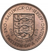 Jersey, Elizabeth II (1952-2022). 1/12 Shilling 1960