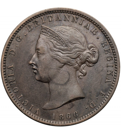 Jersey, Victoria (1837-1901). 1/13 Shilling 1866
