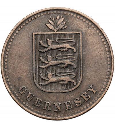 Guernsey, George V (1910-1936). 4 Doubles 1920 H