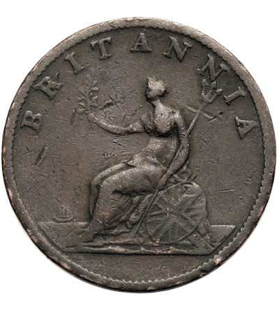 Wielka Brytania, Jerzy III (1760-1820). 1/2 penny 1807