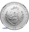 Palau. 5 Dollars 2016, Year of the Monkey - NGC MS 69