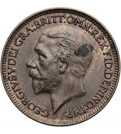Wielka Brytania, Jerzy V (1910-1936). 1 Farthing 1926