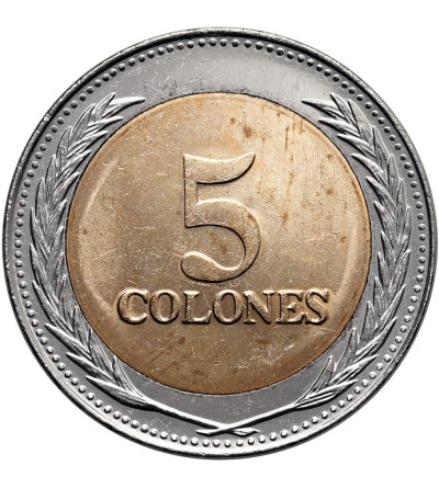 Salwador. 5 Colones 1997