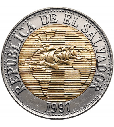 El Salvador. 5 Colones 1997