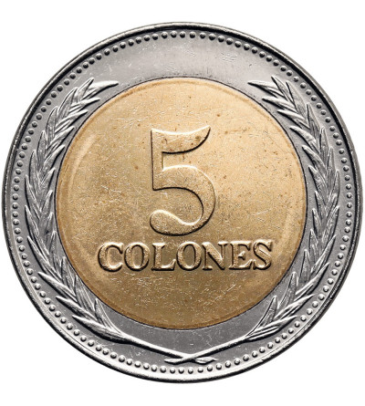 El Salvador. 5 Colones 1997