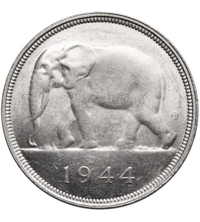 Kongo Belgijskie. 50 franków 1944, słoń