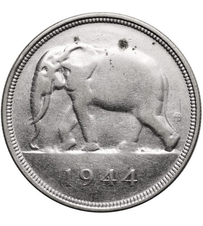Belgian Congo. 50 Francs 1944, elephant