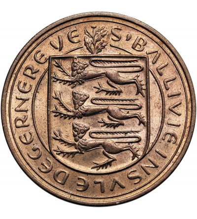 Guernesey, Elżbieta II (1952-2022). 8 Doubles 1959 P.V.