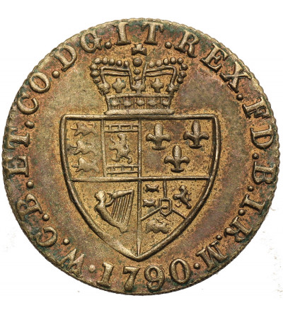 Great Britain, George III (1760–1820). Gaming token, imitation of a gold half guinea (spade guinea) 1790