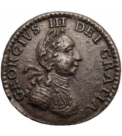 Wielka Brytania, Jerzy III (1760-1820). Fantazyjny żeton / Farthing 1711